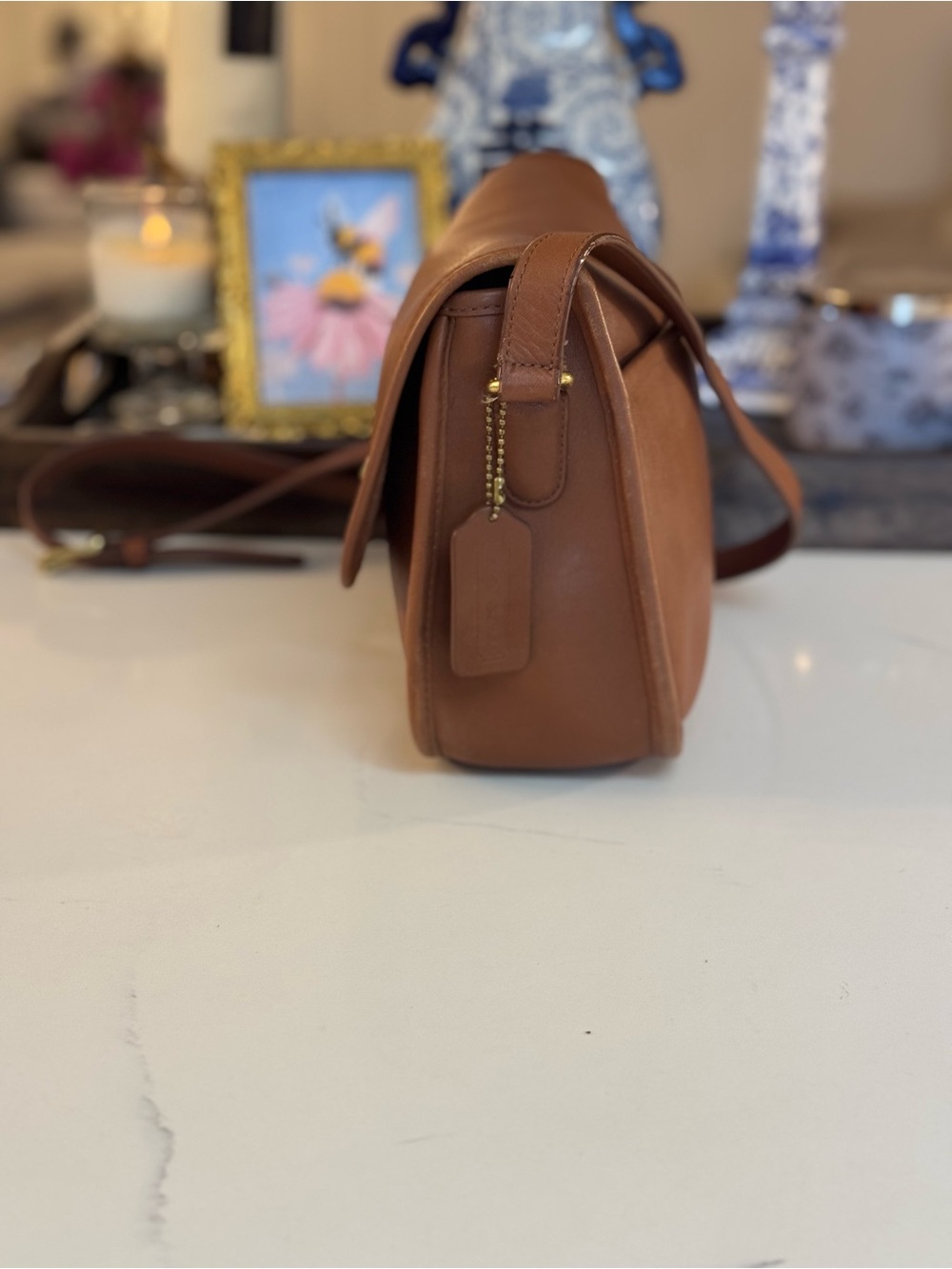 🤎 VINTAGE COACH TAN CITY BAG! - Picture 3 of 11